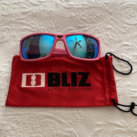 Pink BLIZ Sport Sunglasses - Picture 5 of 6